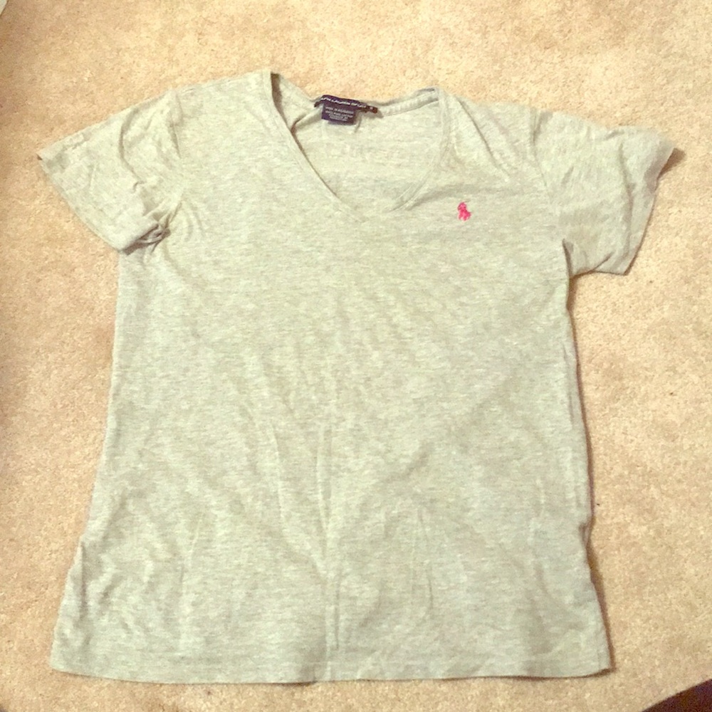 Gray Ralph Lauren T-Shirt